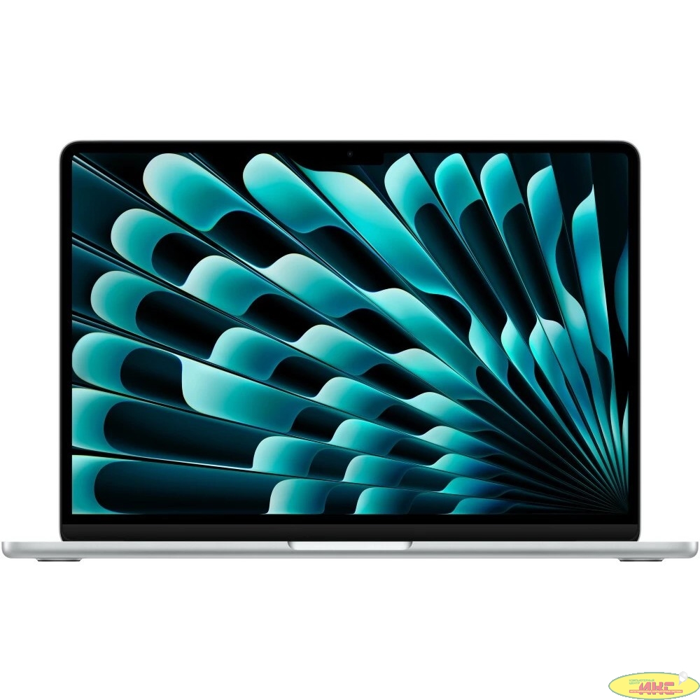 Apple MacBook Air 13-inch 2025 [MW0W3] (КЛАВ.РУС.ГРАВ.)  M4 chip with 10-core CPU and 8-core GPU, 16GB, 256GB SSD - Silver