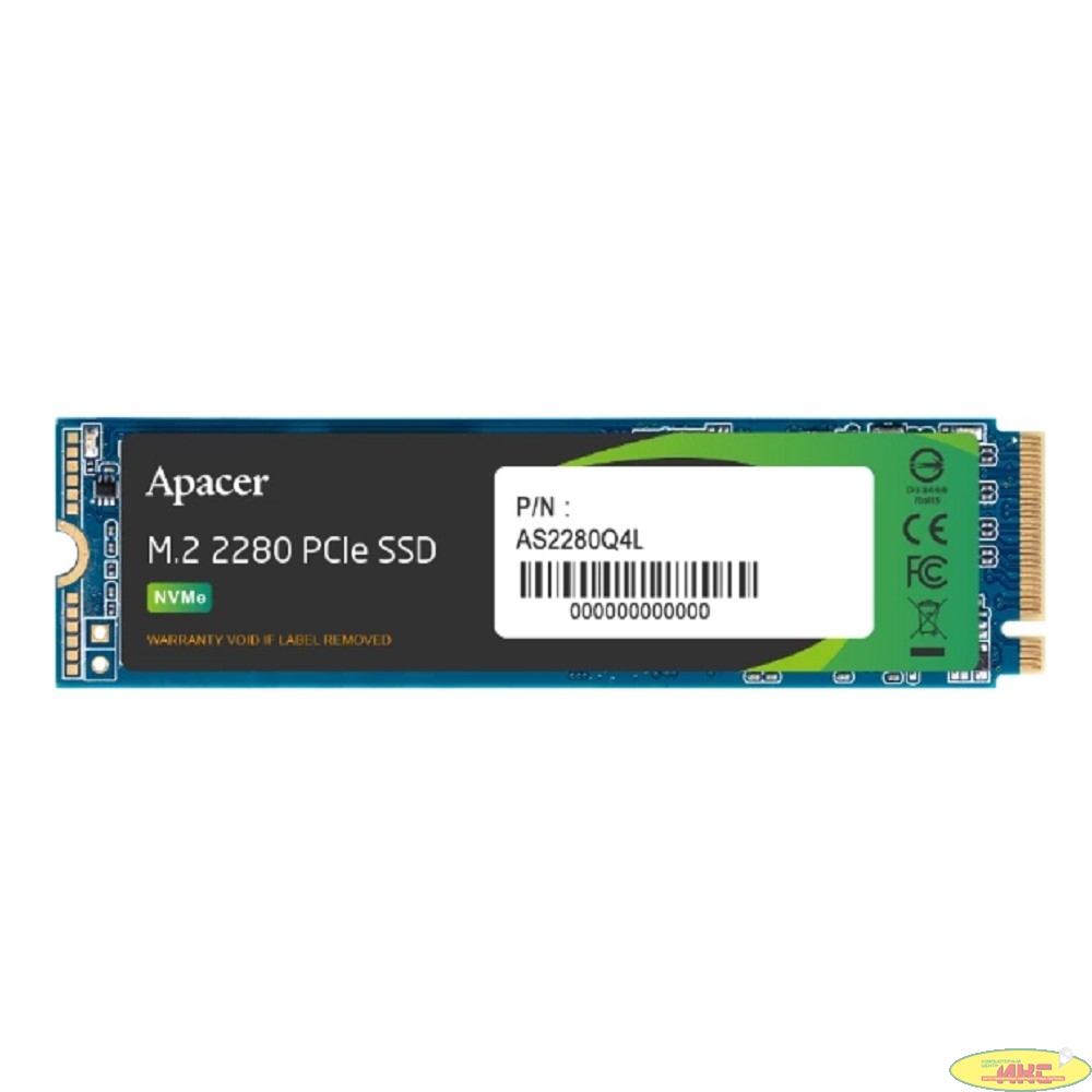 SSD Apacer M.2 2280 256GB AS2280Q4L Client SSD AP256GAS2280Q4L-1 3600/3000,  PCIe Gen4 x4, 3D NAND