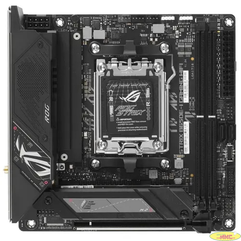 Материнская плата ASUS ROG STRIX B650E-I GAMING WIFI, SocketAM5, AMD B650, mini-ITX, Ret