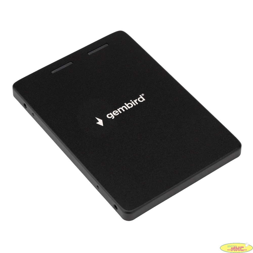 Gembird Адаптер для SSD M.2 SATA в корпус 2,5", алюминиевый корпус, черный, блистер (MF-SATA-M2)