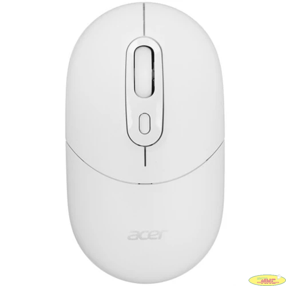 Acer OMR301 белый оптическая (1600dpi) беспроводная BT/Radio USB (4but)