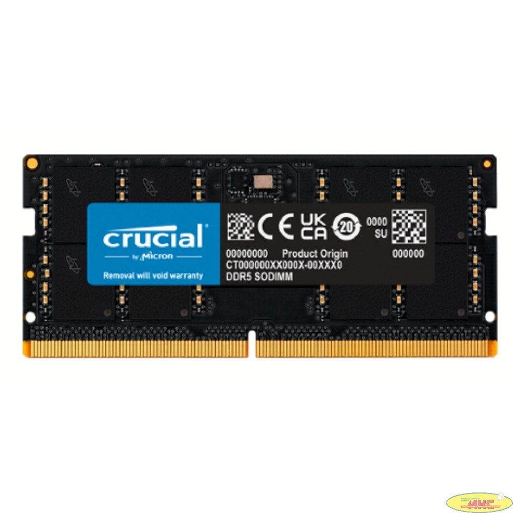DDR5 Crucial 32Gb 5600MHz CT32G56C46S5 CL46 SO-DIMM