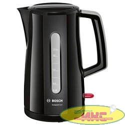Чайник Bosch TWK3A013 чёрный, 2400 Вт, 1.7 л