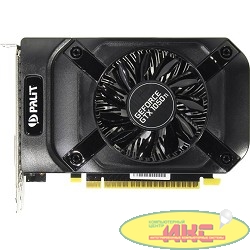 PALIT GeForce GTX1050Ti StormX 4G RTL nVidia GTX1050TI 4096Mb 128bit GDDR5 1290/7000 DVIx1/HDMIx1/D  [NE5105T018G1-1070F]  