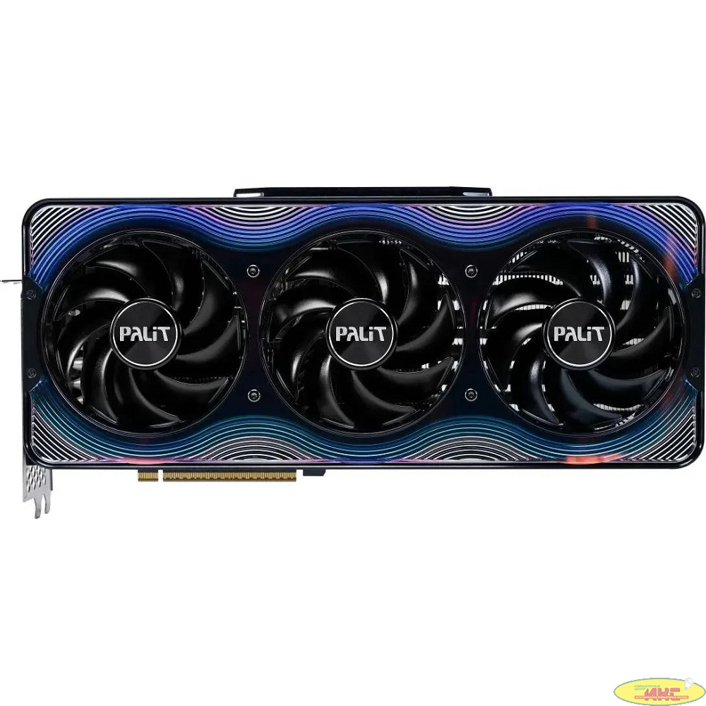 Видеокарта Palit PCI-E nVidia GeForce RTX 5080 GAMEROCK 16GB (GDDR7/256 bit/3xDP, HDMI) RTL (NE75080019T2-GB2030G)