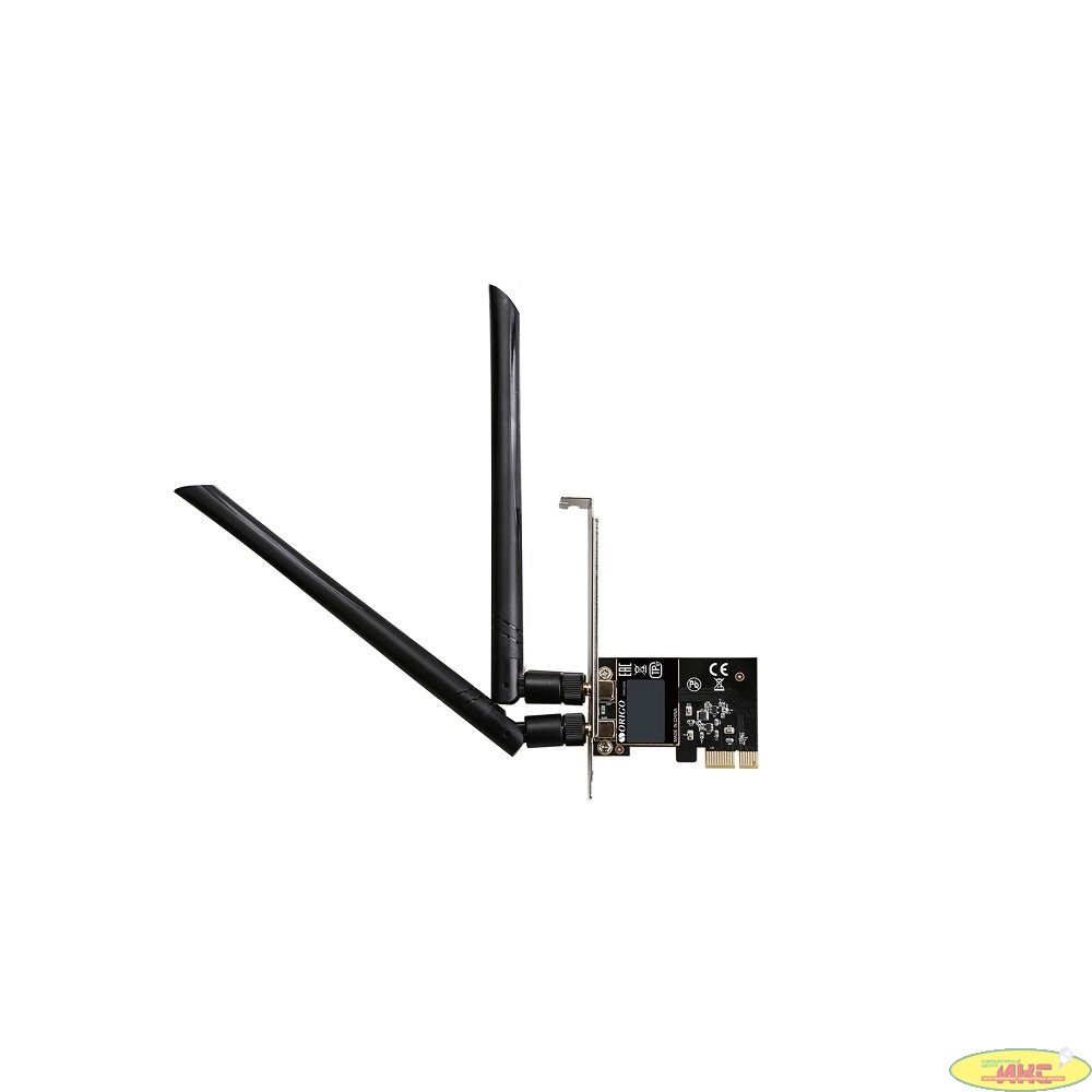 ORIGO OWN1200A/A1A Wi-Fi AC1200 PCI-E адаптер, 2.4/5 ГГц, 2 съемные антенны 5 dBi