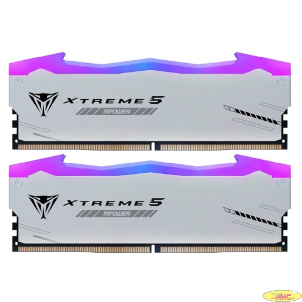 Память DDR5 2x16GB 6400MHz Patriot PVXR532G64C32KM Viper Xtreme 5 RGB RTL Gaming PC5-51200 CL32 DIMM 288-pin 1.4В с радиатором Ret