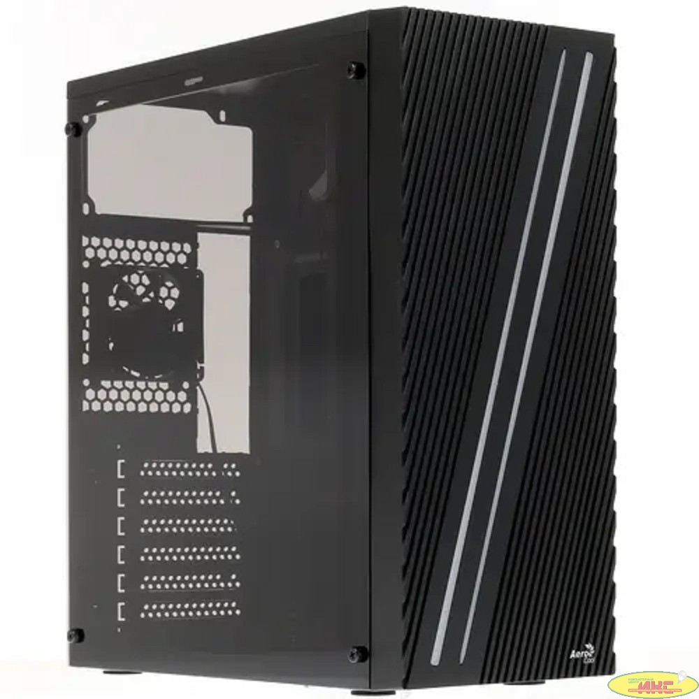 Корпус Mid Tower Aerocool Streak-A-BK-v1 (ATX/micro-ATX/mini-ITX, без БП)