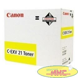 Canon C-EXV21Y 0455B002 Тонер CANON C-EXV21 для IRC2880/3380/3880 Yellow