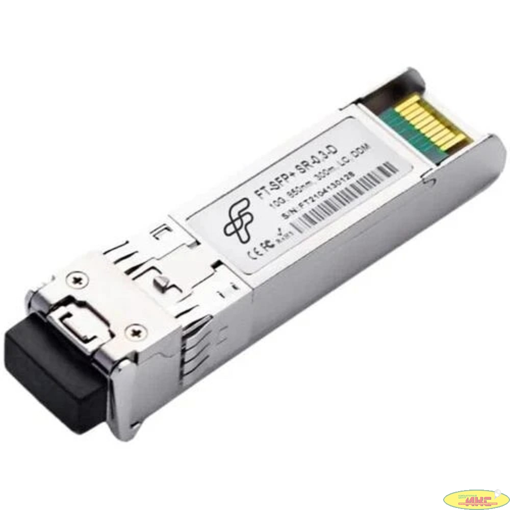 FiberTrade FT-SFP+SR-0,3-D SFP+ модуль, 10Гб/с, 850нм, LC, MMF, 300m 