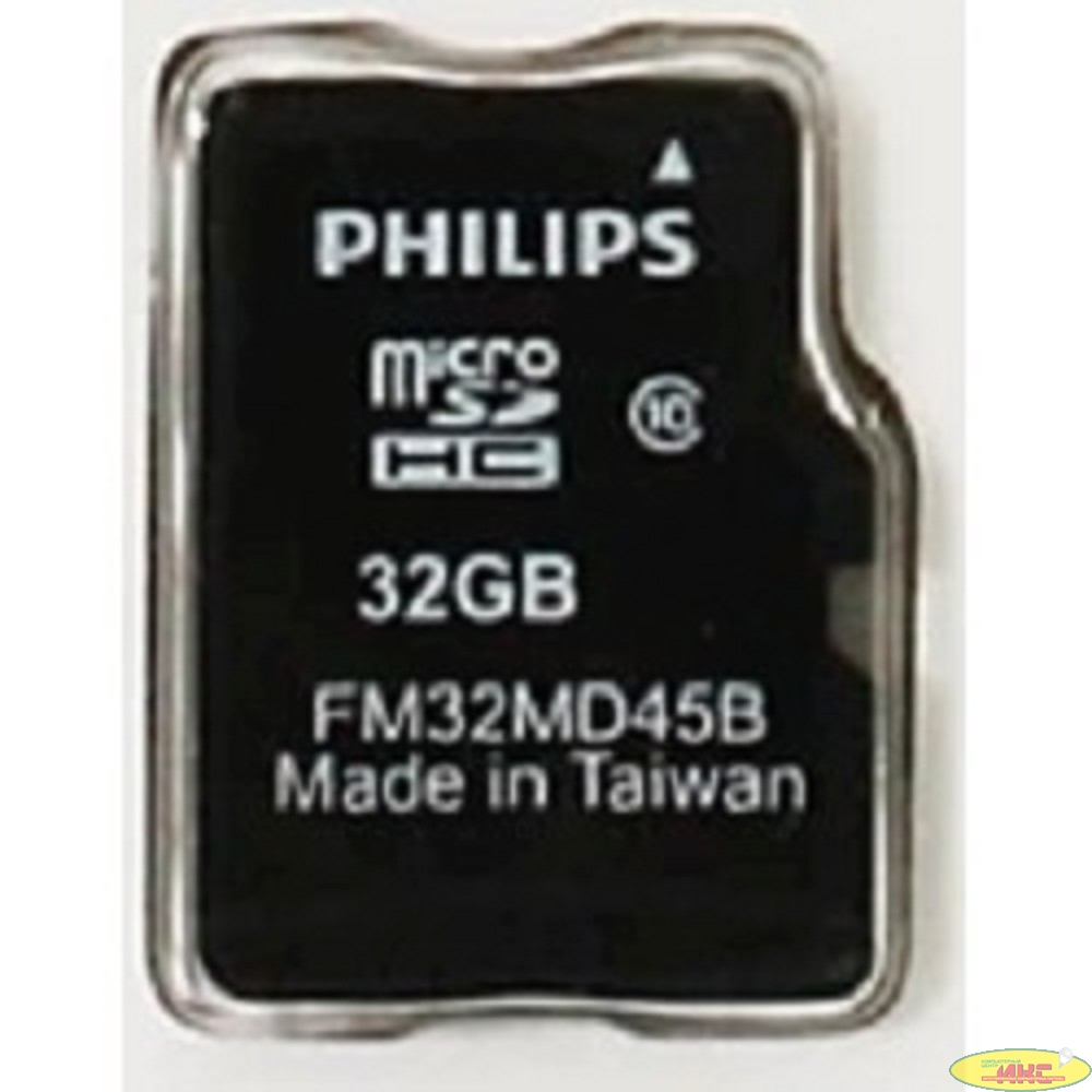 Micro SecureDigital 32GB Philips microSDHC Class 10 OEM ( без упаковки) (FM32MD45K/97_OEM)