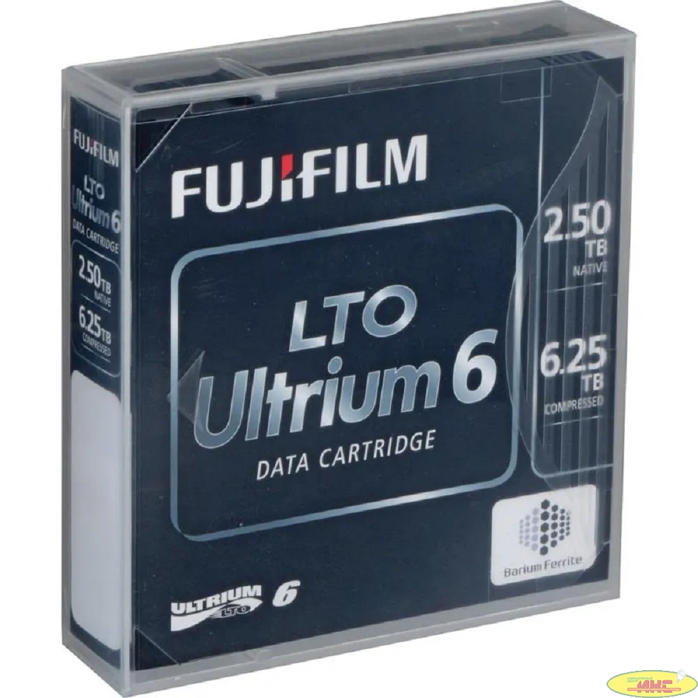 Fujifilm LTO-6 RW 6,25TB (2,5Tb native) Tape [16310732] аналог 00V7590 / C7976A