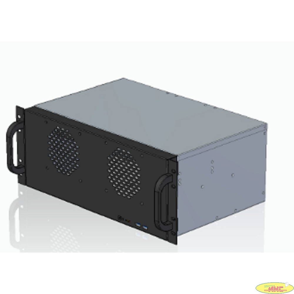 Procase 4U350-08 Корпус 4U server case,8HDD,черный,без блока питания PS/2 ATX,глубина 350мм, MB SSI CEB 12"x10,5"