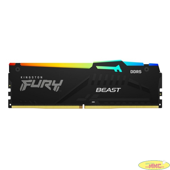 Модуль памяти Kingston FURY Beast Black RGB EXPO KF560C36BBEA-16 DDR5 16GB 6000MHz