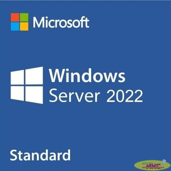 Windows Svr Std 2022 64Bit Russian 1pk DSP OEI DVD 24 Core