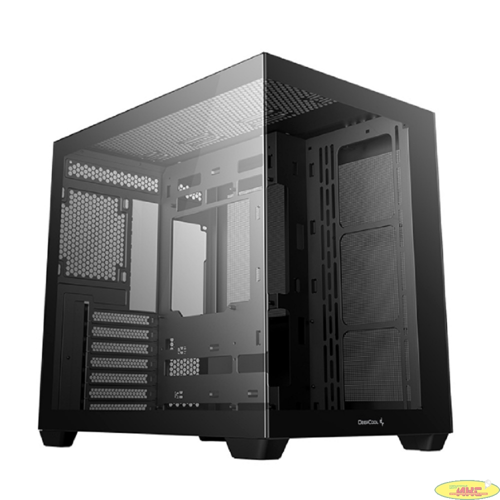 Корпус MiniTower Deepcool CG530 Black (ATX, без БП, 2*USB3.0 Type-A+USB2.0 Type-A) (R-CG530-BKNDA0-G-1)