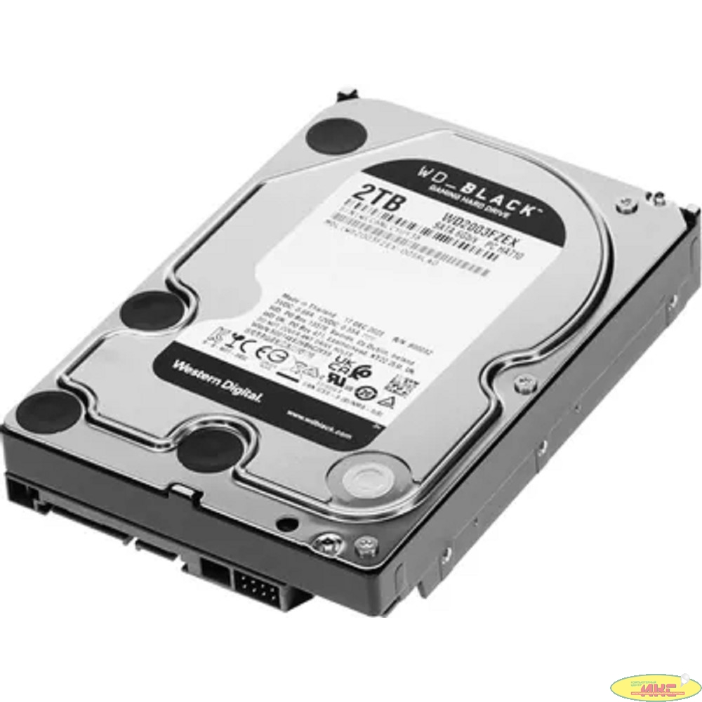 2TB WD Caviar Black (WD2003FZEX-00SRLA0) {Serial ATA III, 7200 rpm, 64Mb buffer}