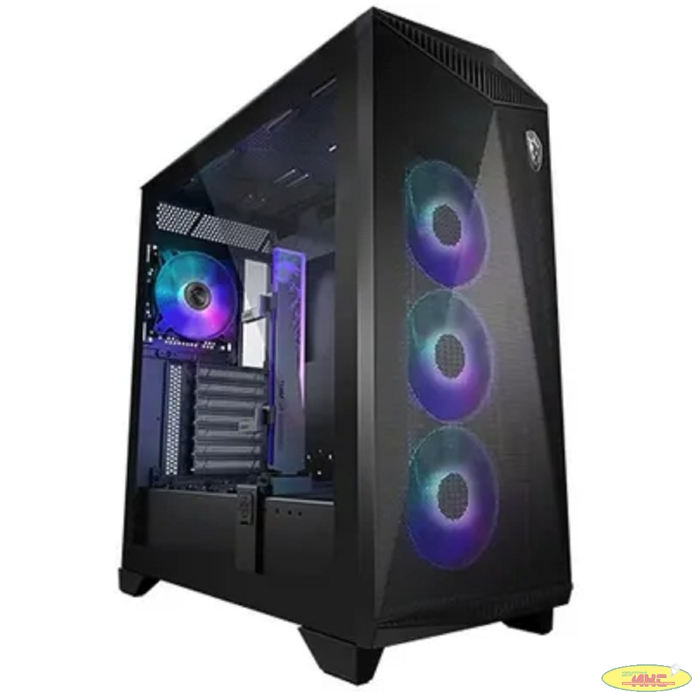 Корпус MSI MPG GUNGNIR 300R черный без БП E-ATX 5x120mm 6x140mm 2xUSB3.1 audio AirDuct bott PSU