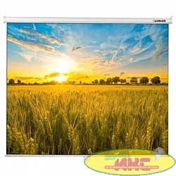 LUMIEN Eco Picture LEP-100105 Настенный экран 160х160 см, Matte White восьмигранный корпус, возможность потолочн./настенного крепления, уровень в комплекте, 1:1
