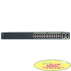 WS-C2960+24LC-L Catalyst 2960 Plus 24 10/100 (8 PoE) + 2 T/SFP LAN Base