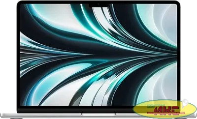 Apple MacBook Air 13-inch Mid 2022 [MC7V4LL/A] (КЛАВ.РУС.ГРАВ.) Silver 13.6" Liquid Retina {(2560x1600) M2 8C CPU 8C GPU/16GB/256GB SSD/рекоменд.переходник 11007065}