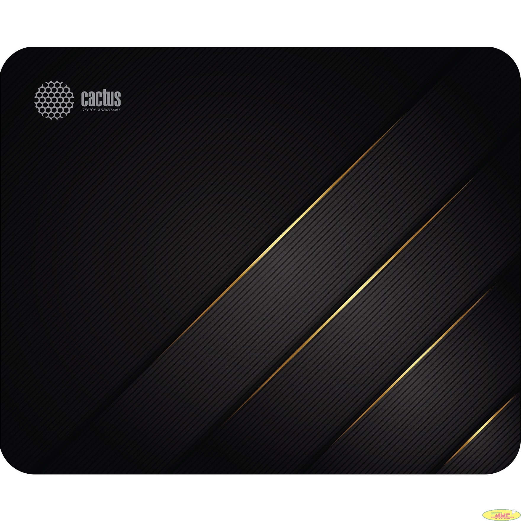 Коврик для мыши Cactus Gold Geometry 300x250x2мм (CS-MPC-P04M)