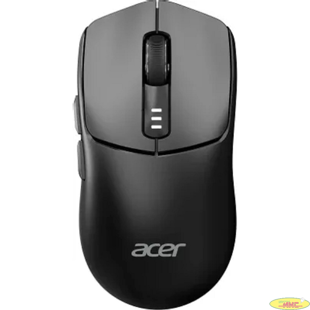 Acer OMR312 черная оптическая 3200dpi cordless BT/Radio USB 