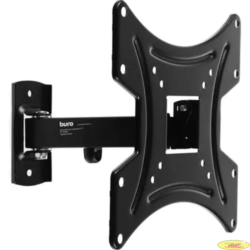 Buro FL1S черный 20"-48" макс.15кг настенный поворот и наклон