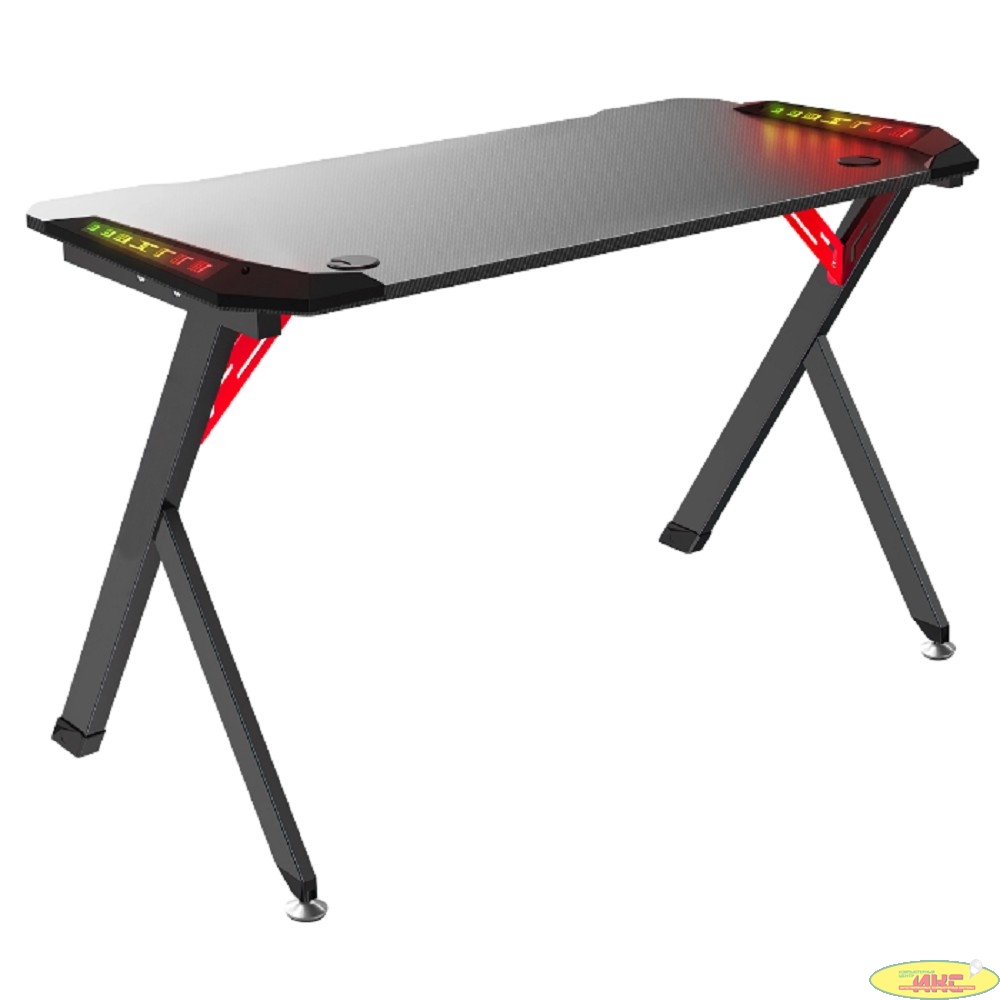 Игровой компьютерный стол Spirit RGB,подвес круж+гарн.,черн,120 DEFENDER