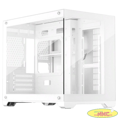 Корпус 1STPLAYER MEGAVIEW MV6-T White / mATX / MV6-TP-WH