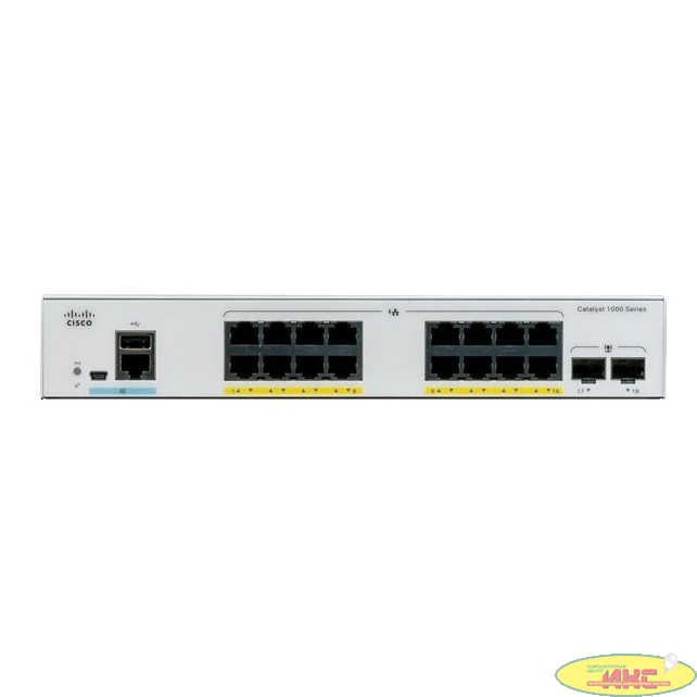 C1000-16T-2G-L Catalyst 1000 16port GE, 2x1G SFP