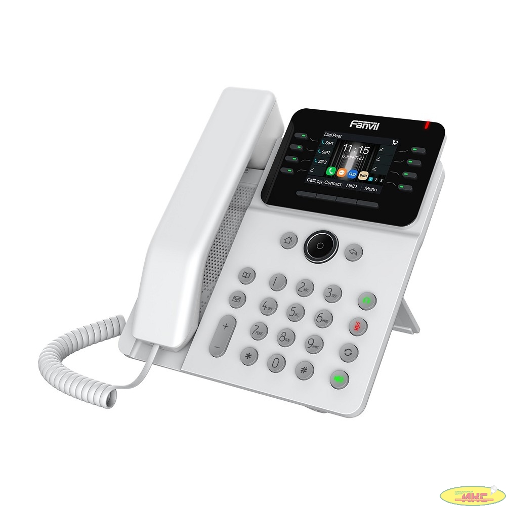 Телефон IP Fanvil V62G белый (V62G WHITE)