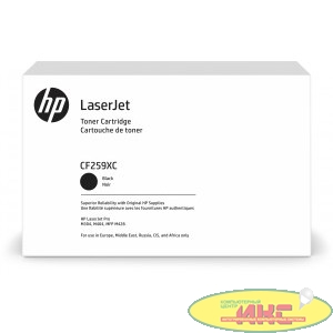HP Картридж CF259XC 59X лазерный (10000 стр) (белая корпоративная коробка)
