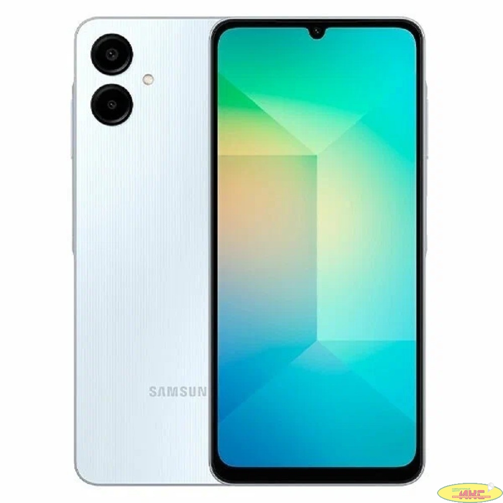 Samsung Galaxy A06 SM-A065F 4+64Gb голубой моноблок (SM-A065FLBDCAU)