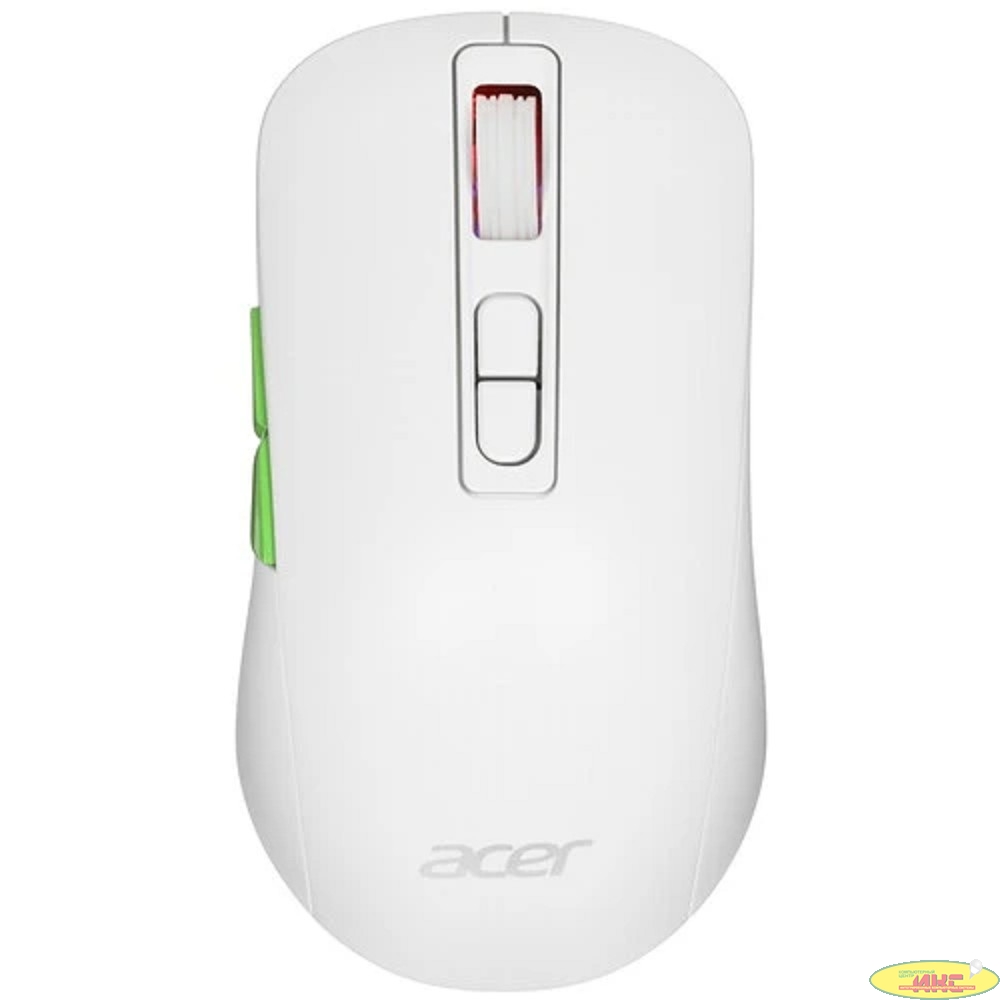 Acer OMR311 белая оптическая 2400dpi cordless BT/Radio USB for gamer 