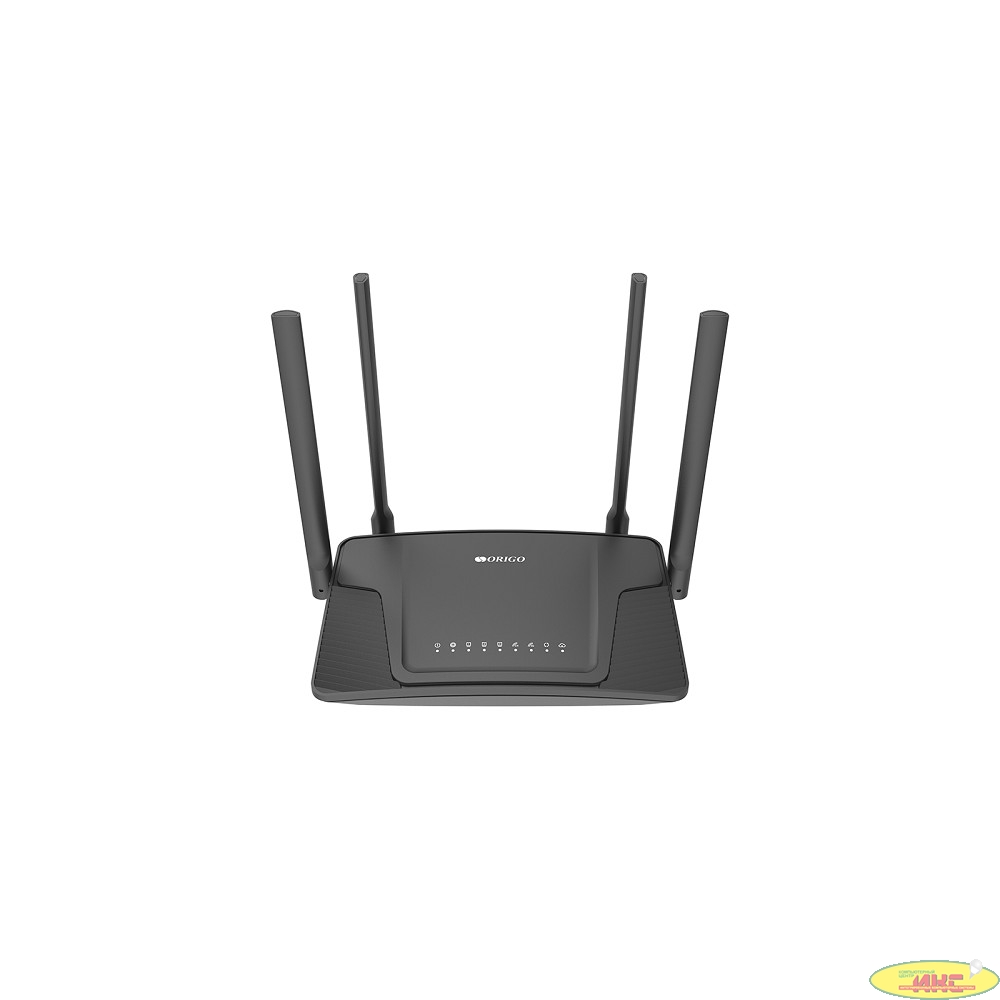 ORIGO OWR1530AXG/A1A Гигабитный Mesh Wi-Fi 6 маршрутизатор AX1500, 2.4/5ГГц, 1000Base-T WAN, 3x1000Base-T LAN