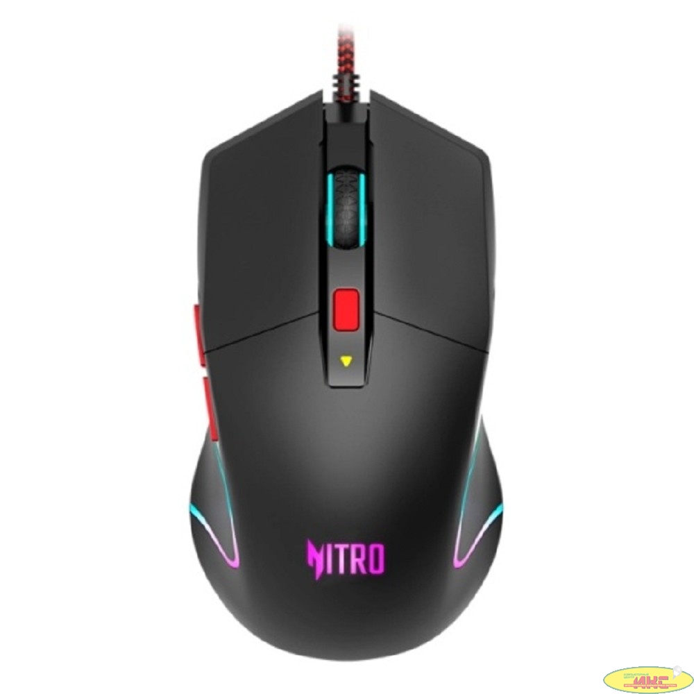 Acer Nitro OMW301 черный оптическая (7200dpi) USB (6but)