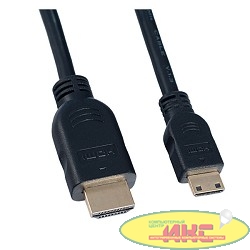 PERFEO Кабель HDMI A вилка - HDMI C (mini HDMI) вилка, ver.1.4, длина 2 м. (H1101)