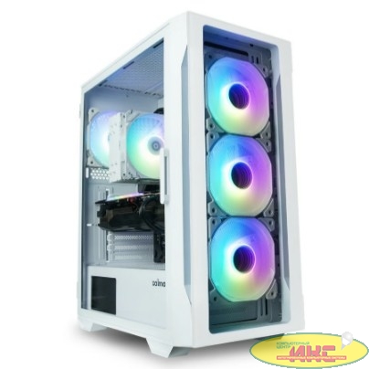 Корпус Zalman i3 NEO TG White ATX Mid-Tower (ATX / mATX / Mini-ITX, без БП, Steel, Tempered Glass, 4x120mm FAN aRGB)