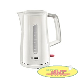 Чайник Bosch TWK3A011 белый, 2400Вт, 1,7 л