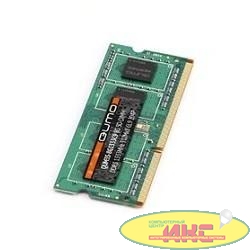 QUMO DDR3 SODIMM 4GB QUM3S-4G1600K11/C11 PC3-12800, 1600MHz