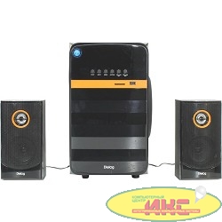 Dialog Progressive AP-240B BLACK - акустические колонки 2.1, 50W+2*10W RMS, Bluetooth, USB+SD reader