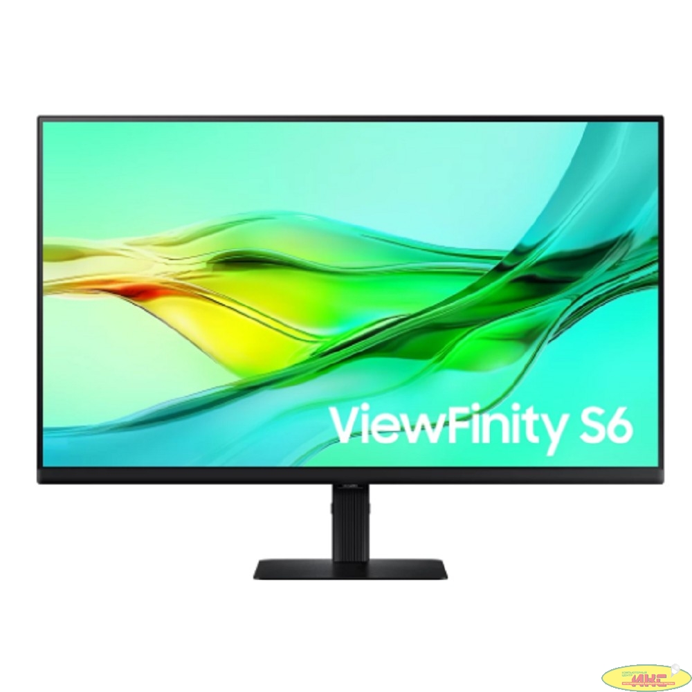 Монитор 32&quot; SAMSUNG S32D604UAI Black (IPS, 2560x1440, HDMI+DP+Type C, USB HUB, LAN, 5 ms, 178°/178°, 350 cd/m, 1000:1, 100Hz)