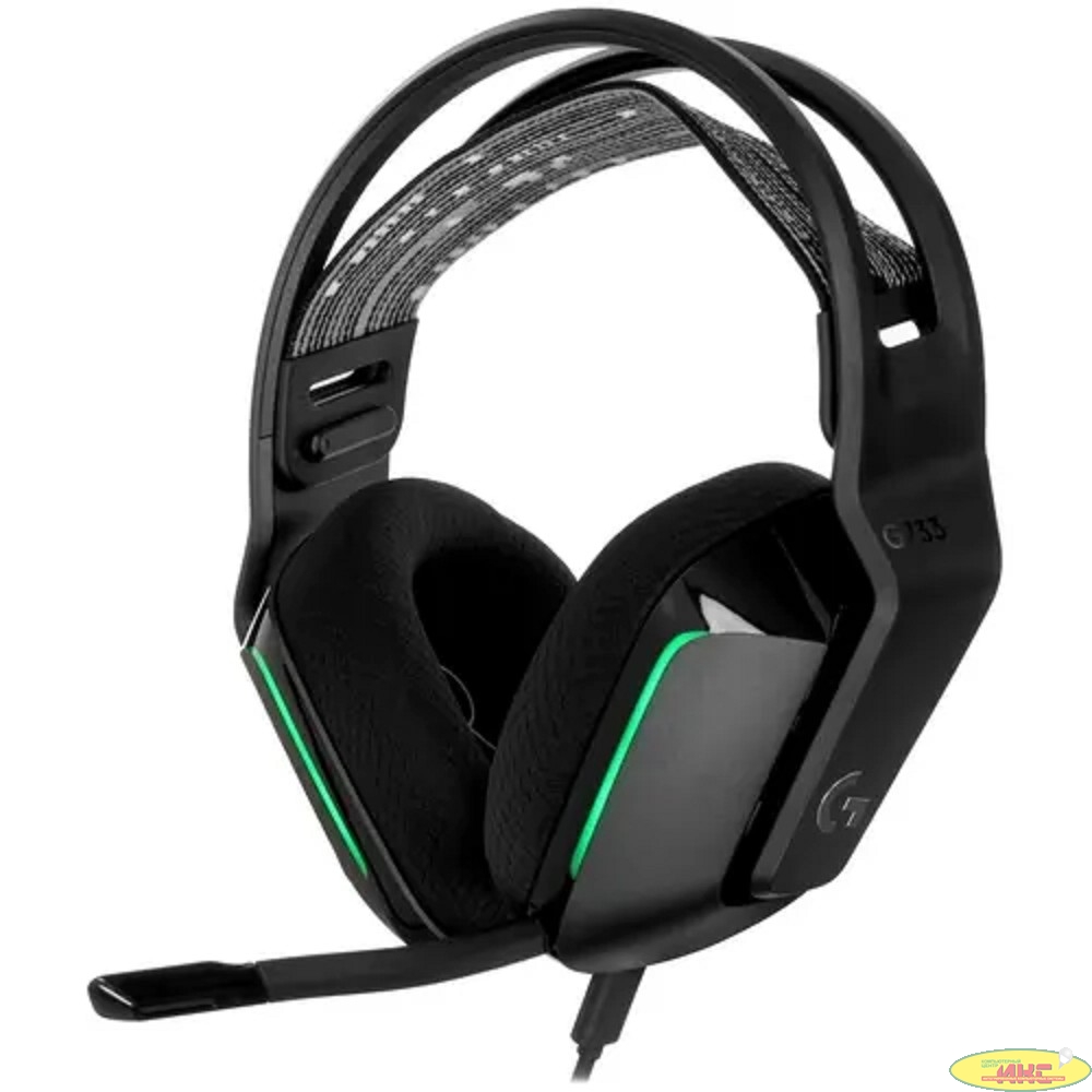 Logitech Headset G733 Lightspeed wireless black 981-000866