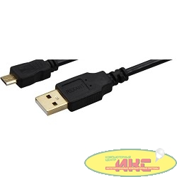 REXANT (18-1164) Шнур  micro USB (male) - USB-A (male)  1.8M