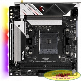 Плата материнская Asrock Asrock B550 PHANTOM GAMING-ITX/AX , AM4, AMD B550, ATX, BOX