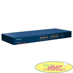 TENDA TEG1016G Коммутатор 16-Port 10/100/1000 Gigabit Switch 19"