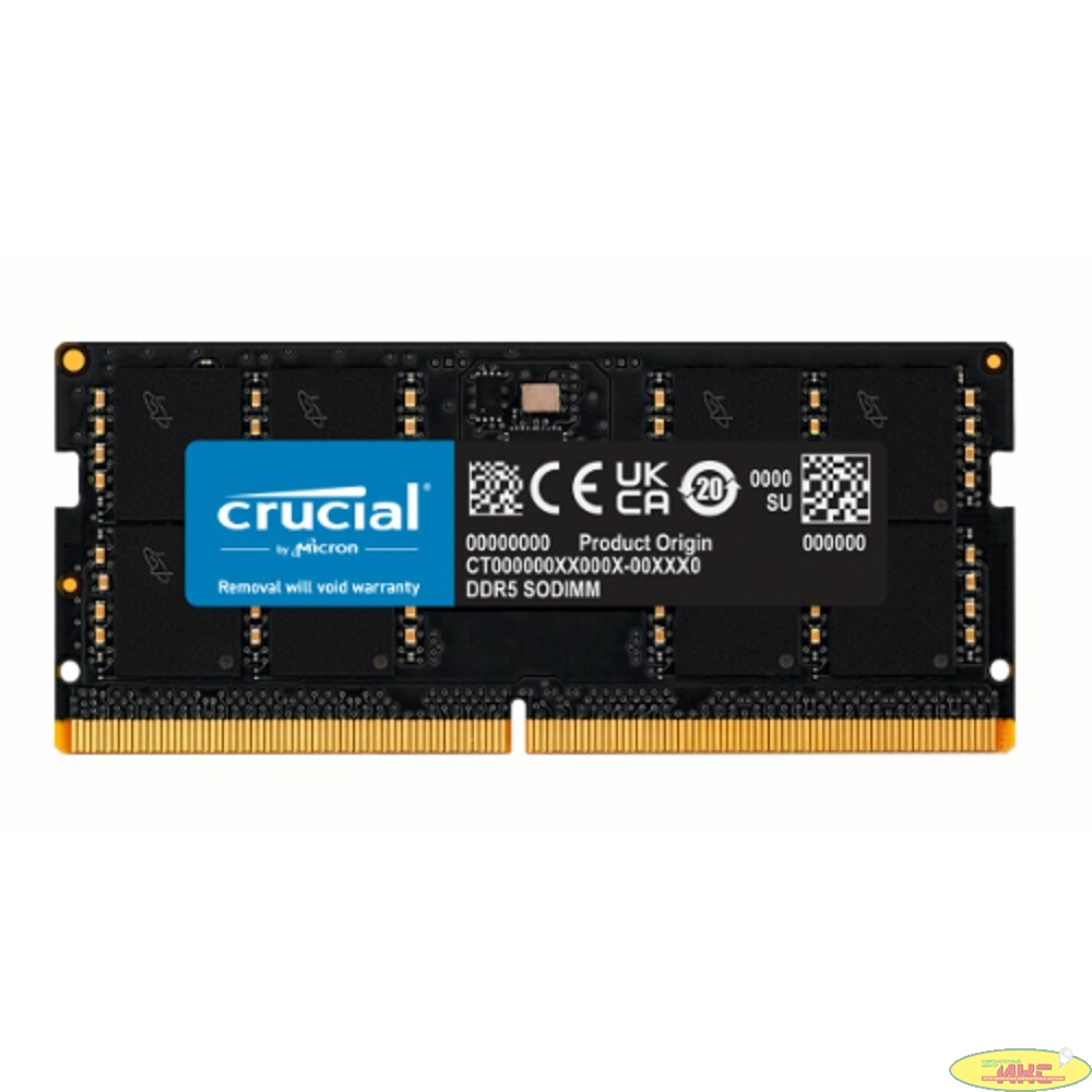 DDR5 Crucial 32Gb 5200MHz CT32G52C42S5 CL42 SO-DIMM
