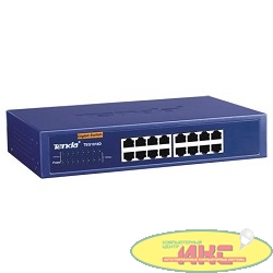 TENDA TEG1016D Коммутатор 16-Port 10/100/1000 Gigabit Switch