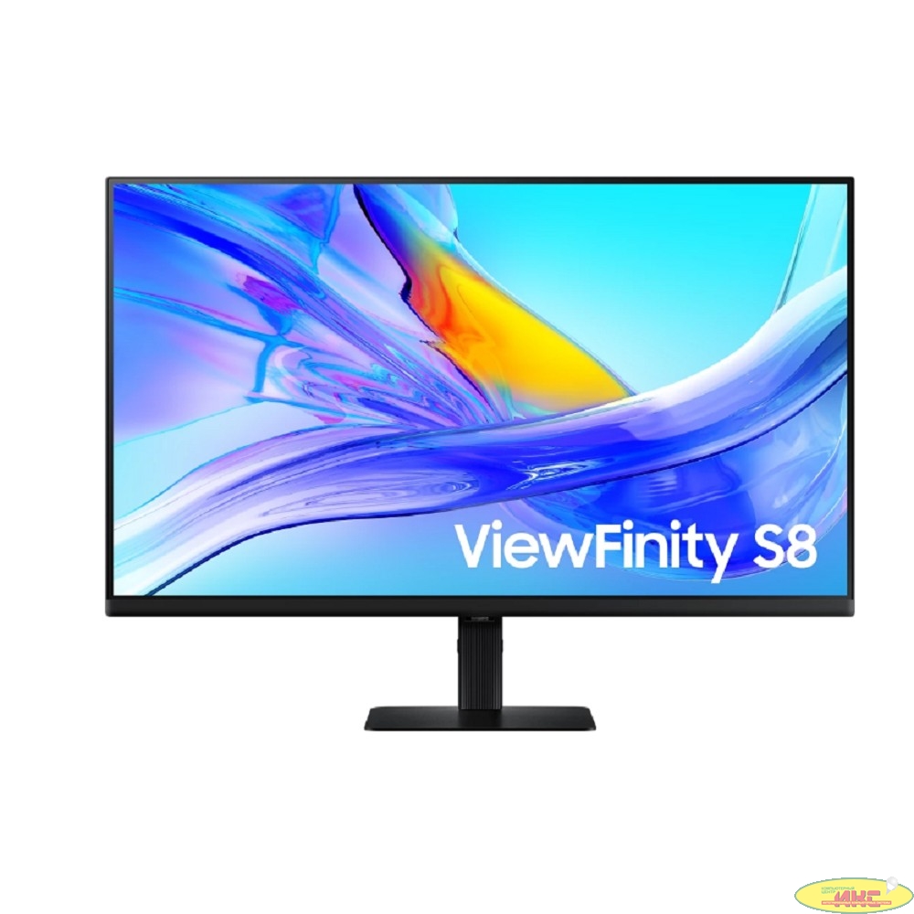 LCD Samsung 31.5" S32D804UAI черный {VA 3840x2160 60Hz 5ms 350cd HDMI DisplayPort 3xUSB3.0 USB-C RJ-45 HAS Pivot Internal Vesa}